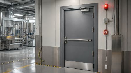 Огнестойкие искронедающие двери: особенности эксплуатации